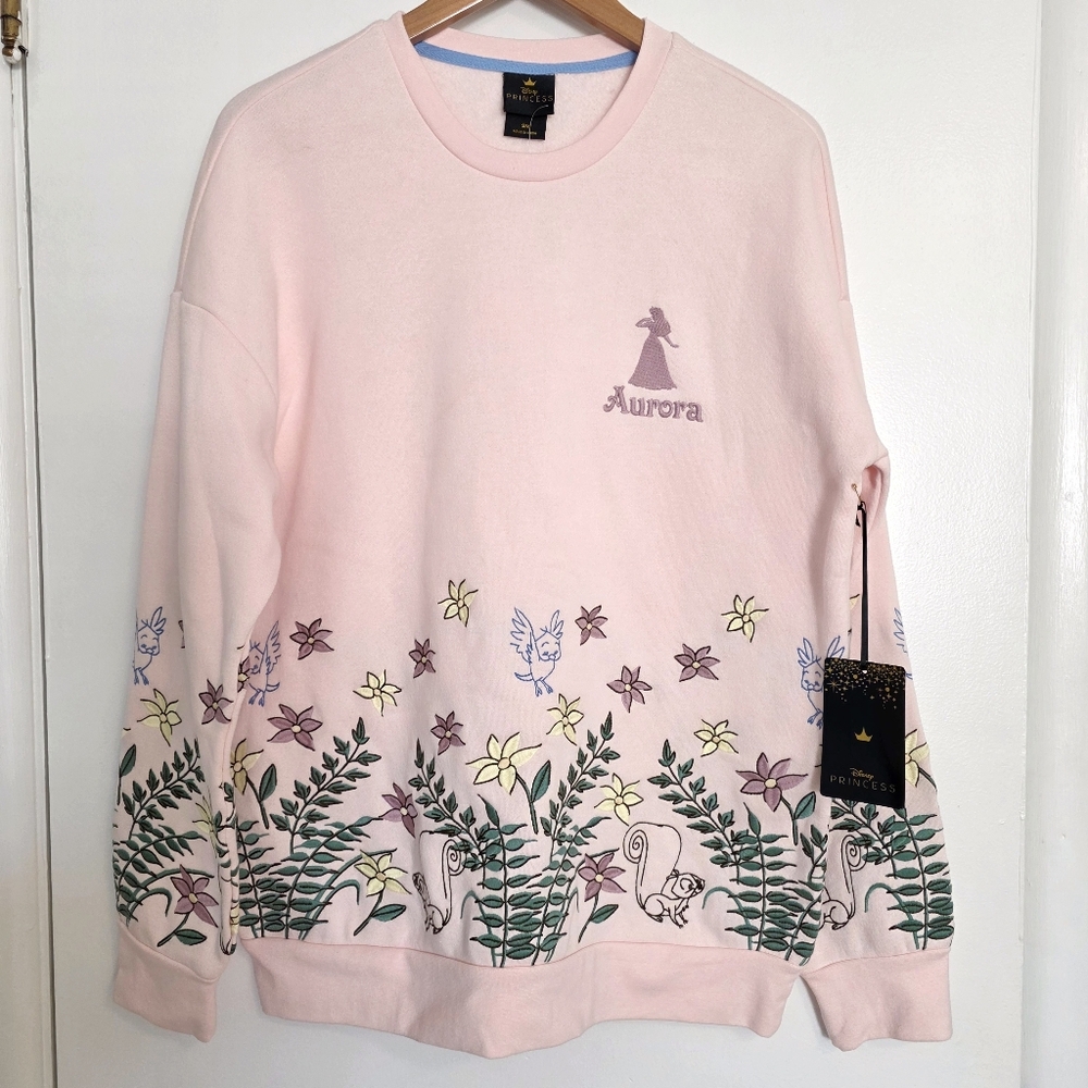 NWT Disney Aurora BoxLunch Crewneck Small